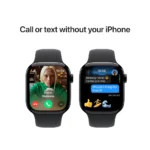 Apple Watch Series 10 42mm Jet Black Aluminium Case with Black Sport Band
