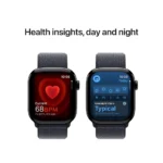 Apple Watch Series 10 42mm Jet Black Aluminium Case with Ink Sport Loop