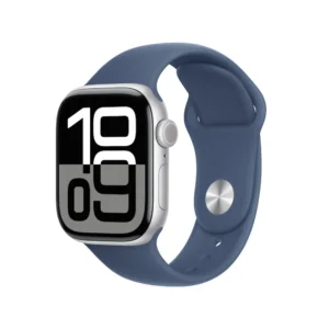 Apple Watch Series 10 46mm Rose Gold Aluminium Case with Light Blush Sport Band