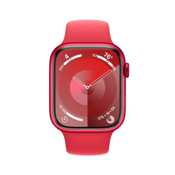 Apple Watch Series 9 GPS 45mm RED Aluminium Case with Sport Band