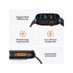 Apple Watch Ultra 2 Titanium Case with Ocean Band