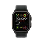 Apple Watch Ultra 2 Black Titanium Case with With Trail Loop