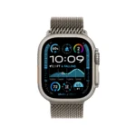 Apple Watch Ultra 2 Titanium Case with Titanium Milanese Loop