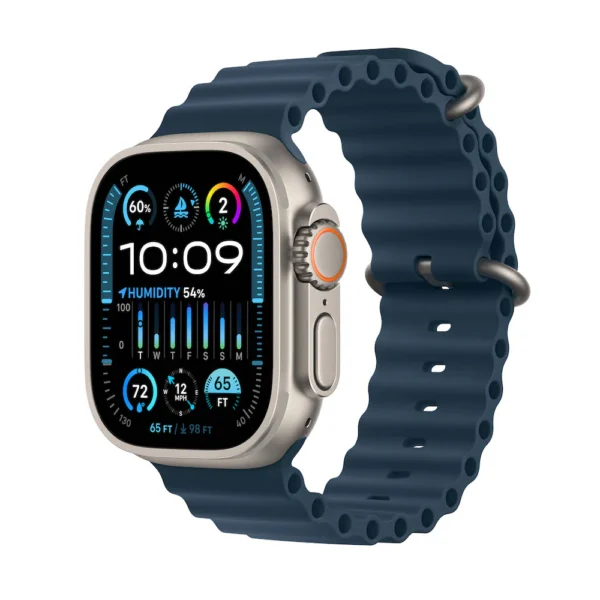 Apple Watch Ultra 2 Titanium Case with Ocean Band