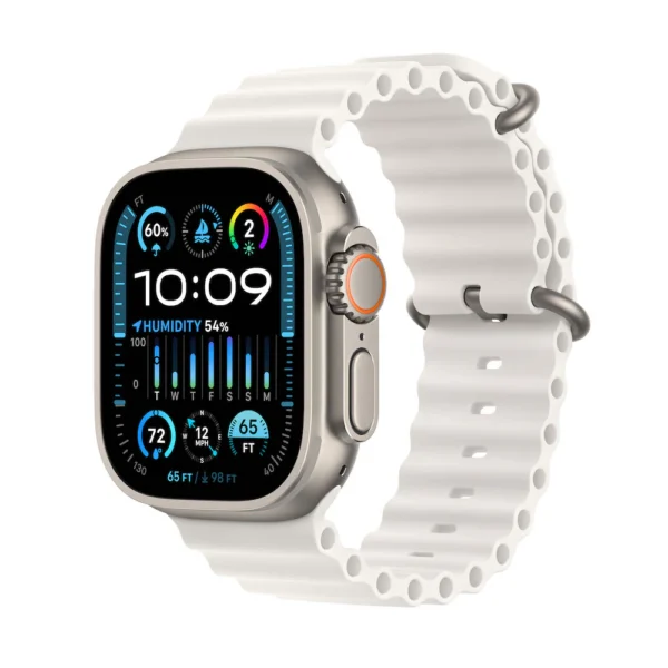 Apple Watch Ultra 2 Titanium Case with Ocean Band