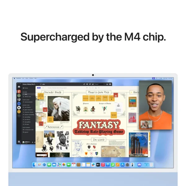 iMac with Retina 4.5K display | Apple M4 Chip | 10- Core CPU | 10-Core GPU | 16GB | 512GB