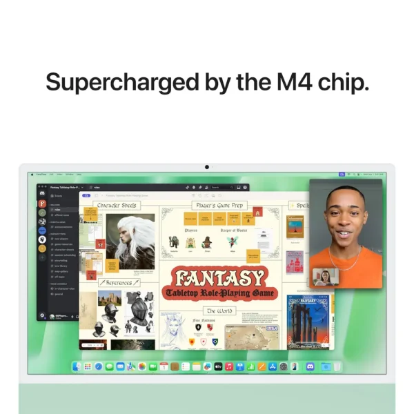 iMac with Retina 4.5K display | Apple M4 Chip | 10-Core CPU | 10-Core GPU | 24GB | 512GB