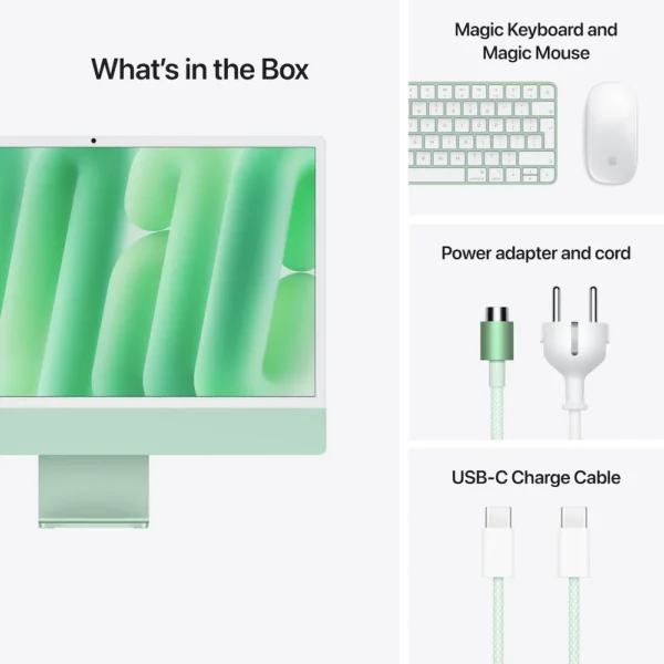 iMac with Retina 4.5K display | Apple M4 Chip | 10-Core CPU | 10-Core GPU | 24GB | 512GB