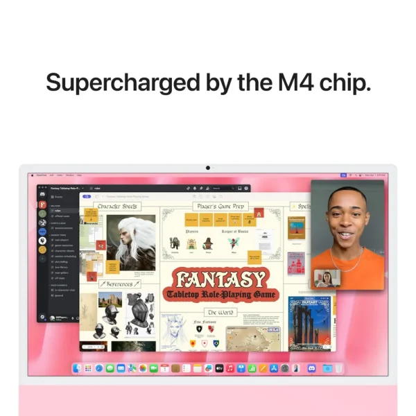 iMac with Retina 4.5K display | Apple M4 Chip | 10- Core CPU | 10-Core GPU | 16GB | 512GB