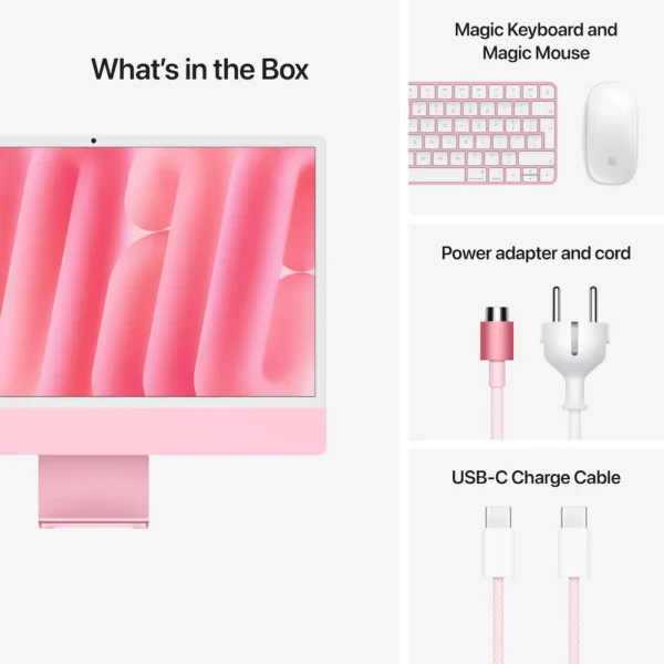 iMac with Retina 4.5K display | Apple M4 Chip | 10- Core CPU | 10-Core GPU | 16GB | 512GB