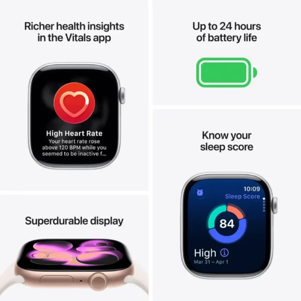 Apple Watch Series 11 Natural Titanium Case 46MM